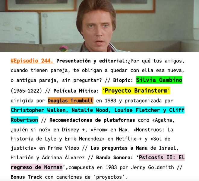 contenidos 12 octubre noche